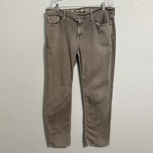 Earnest Sewn Jeans Mens Size 34 Fulton Straight Leg Grey Denim 34x39